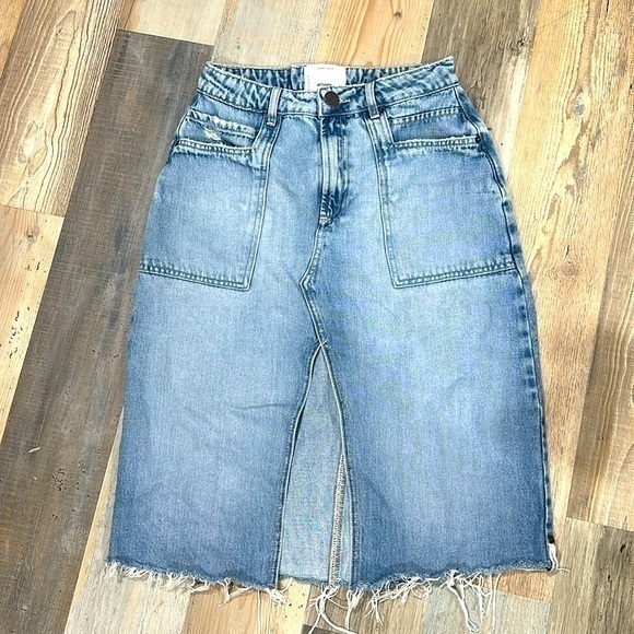 One Teaspoon Dresses & Skirts - One teaspoon denim skirt